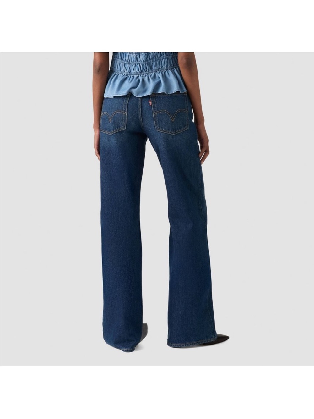 Levi's Women's Middy Loose Bootcut Jeans 31x31 NWT Dark Wash - Picture 10 of 11